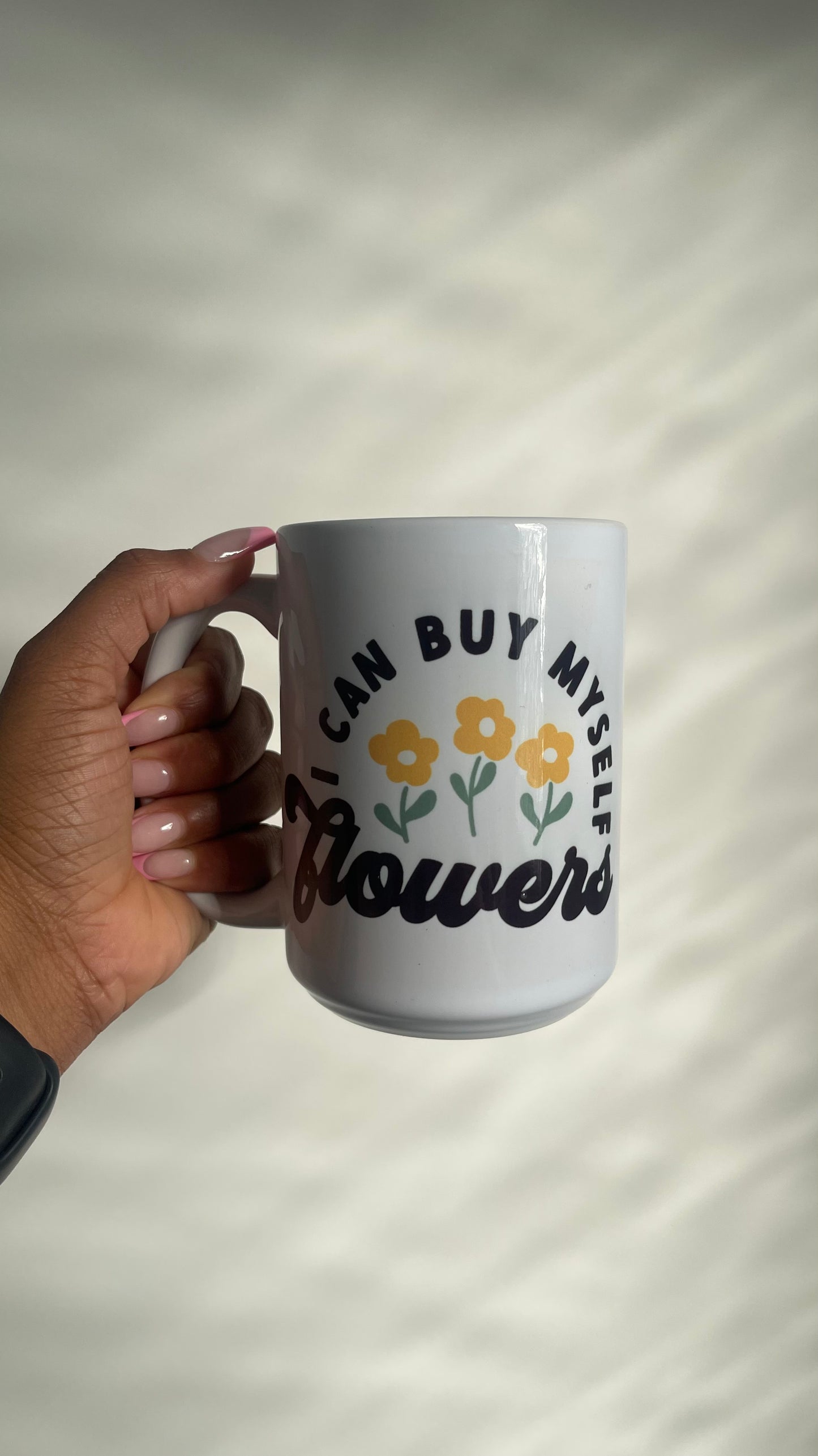 Buy Myself Flowers Mug