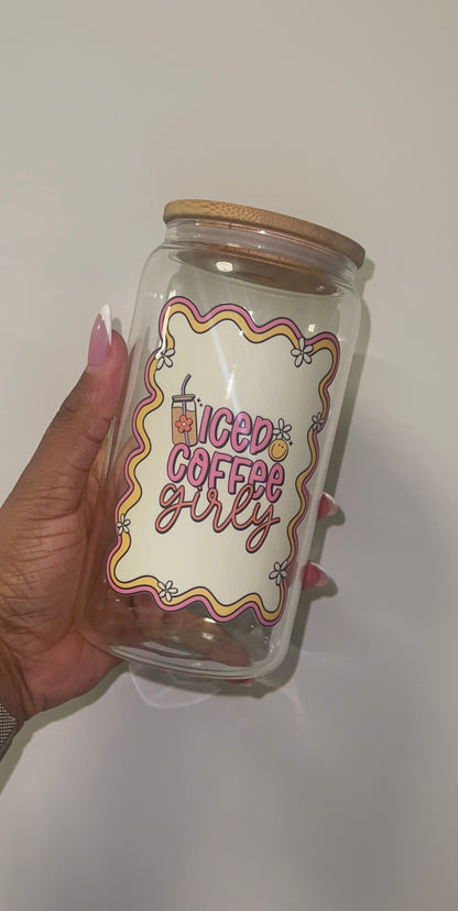 Iced Coffee Girly